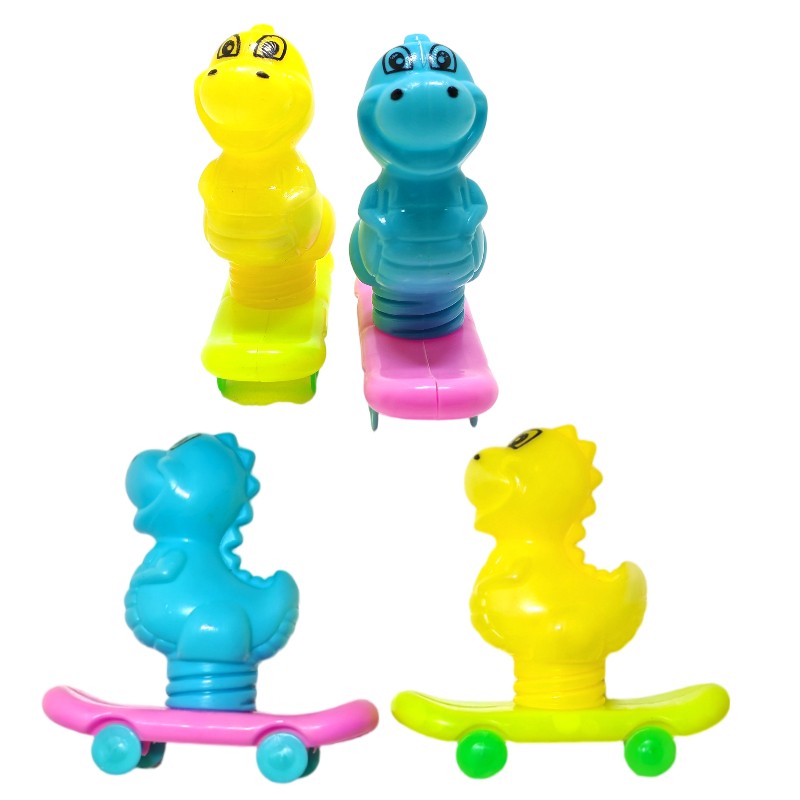 Dinosaur Candy Supplier - Skateboard Toy Fruity Tablet