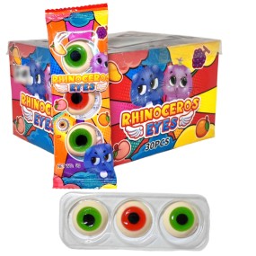 Eyeball Gummy Supplier - 3-in-1 Fruit Flavor Colorful Sweets