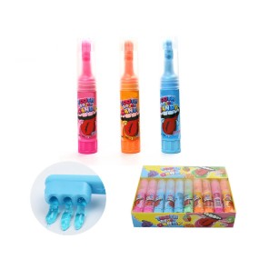 Toothbrush Candy Supplier - Brush Shape Jam Jelly Liquid