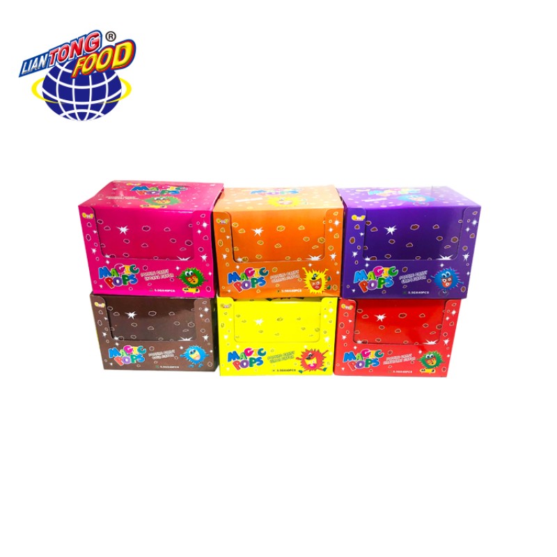 Explosive Candy Supplier - Six Flavor Popping Bag Package