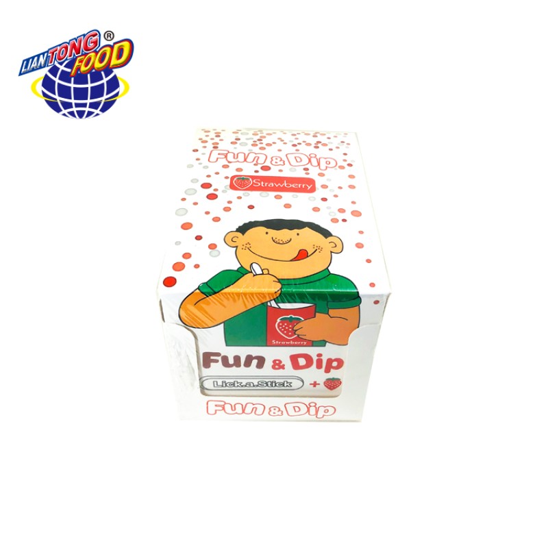Sour Powder Factory - 2-in-1 Packing Fruit Straw Stick