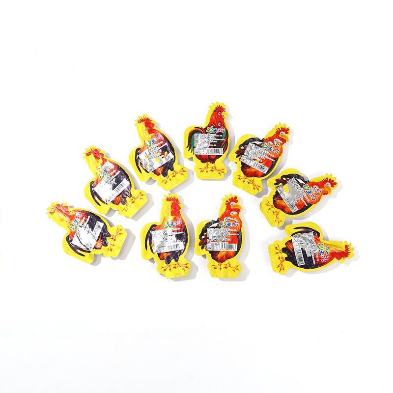 Rooster Chocolate Supplier - Fun Shape with Biscuit Cup