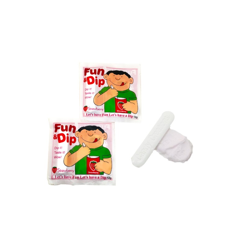 Sour Powder Factory - 2-in-1 Packing Fruit Straw Stick