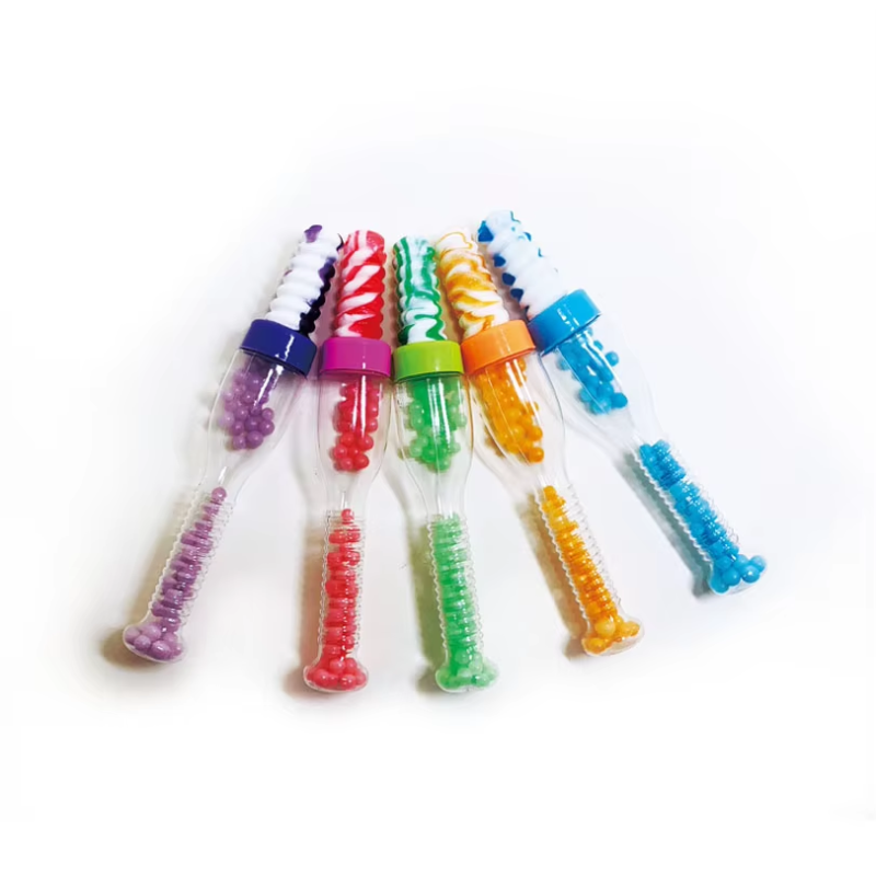 Baseball Candy Supplier - Bar Shape Colorful Fruit Lollipop