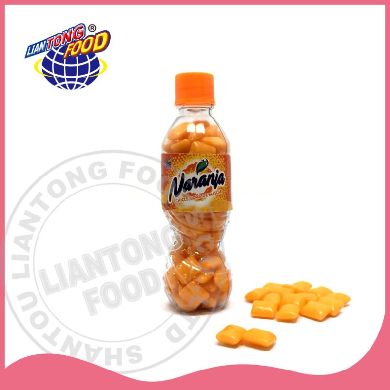 Mini Bubble Gum Supplier - Bottled Mixed Fruit Flavor