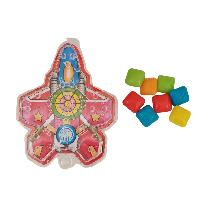 Bubble Gum Jet Factory - Fruit Flavor Colorful Chewing