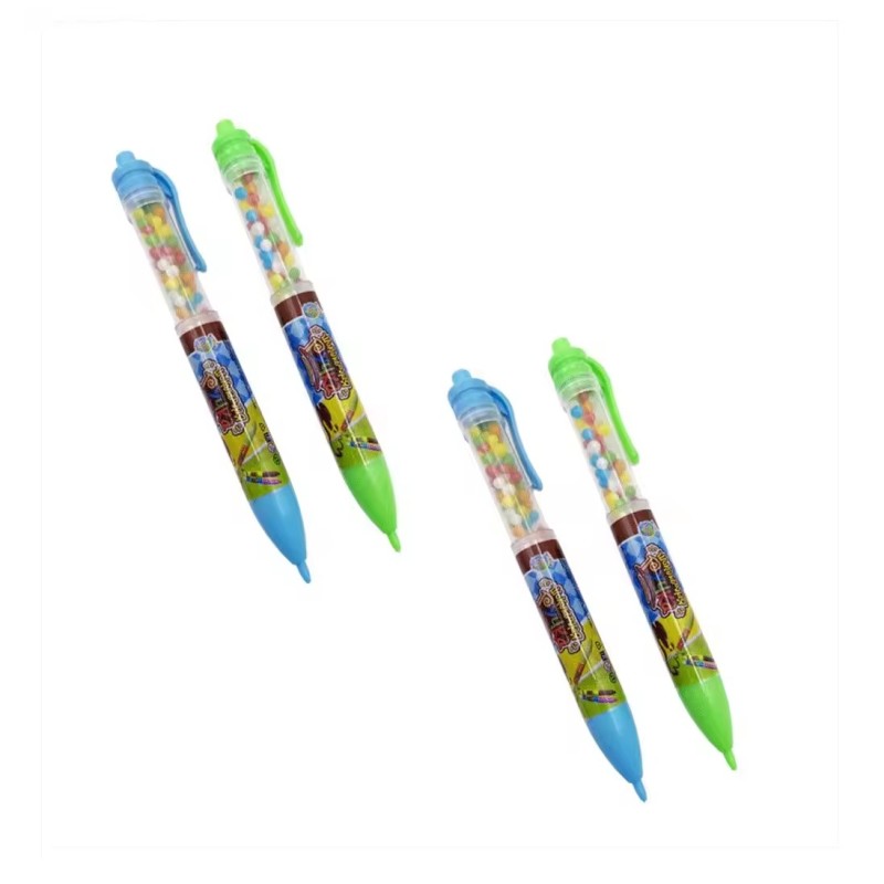 Chocolate Pen Manufacturer - Milk Jam Liquid with Mini Candy