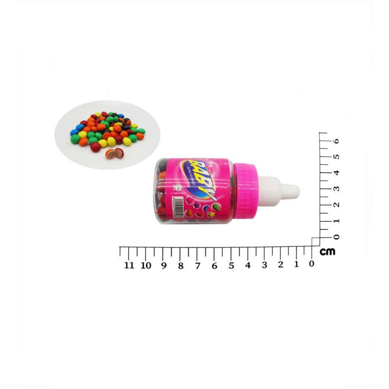 Sugar-coated Chocolate Manufacturer - Bottle Shape Colorful Bean