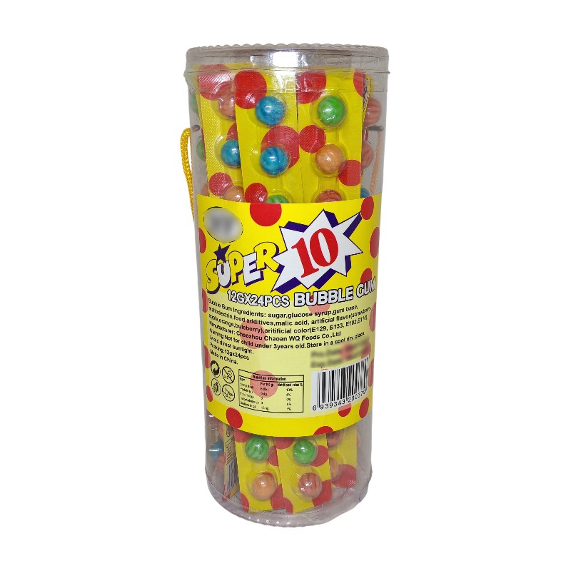 Watermelon Gum Supplier - Colorful Balls Mixed Fruit Jar