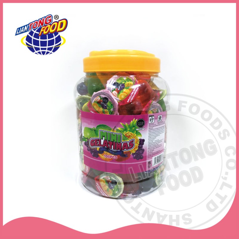 Jelly Cup Supplier - Sealed Bottle 15g Pulp Mixed Color