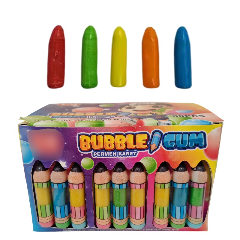Pencil Gum Manufacturer - Colorful Fruit Flavor Novelty