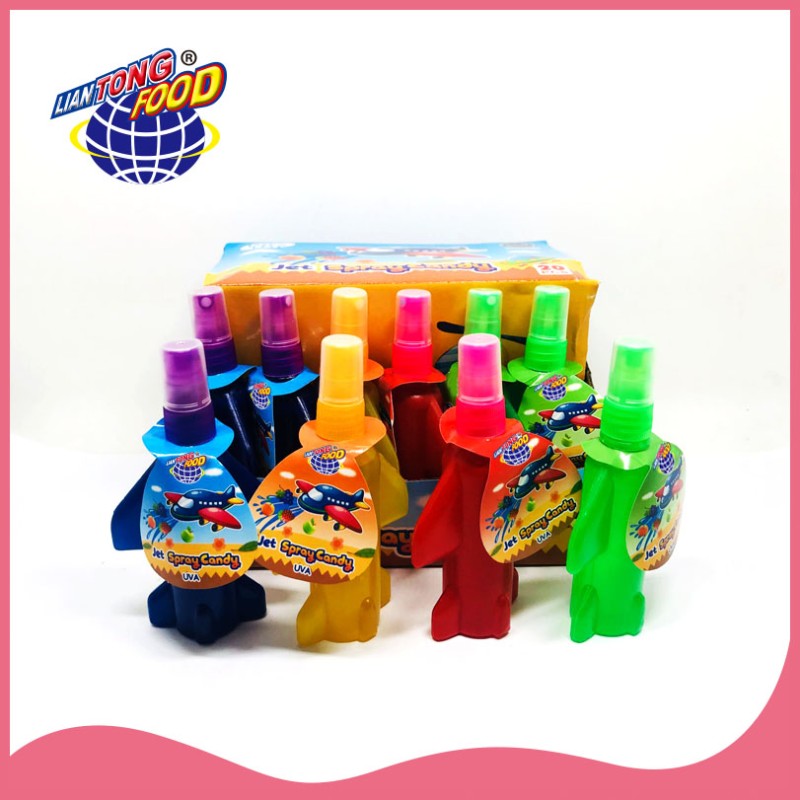 Spray Candy Factory - Airplane Toy Liquid Sour Candy