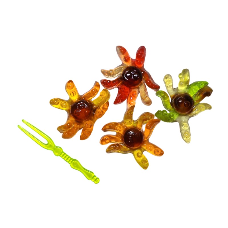 Octopus Gummy Manufacturer - Cartoon Shape Colorful Fruit