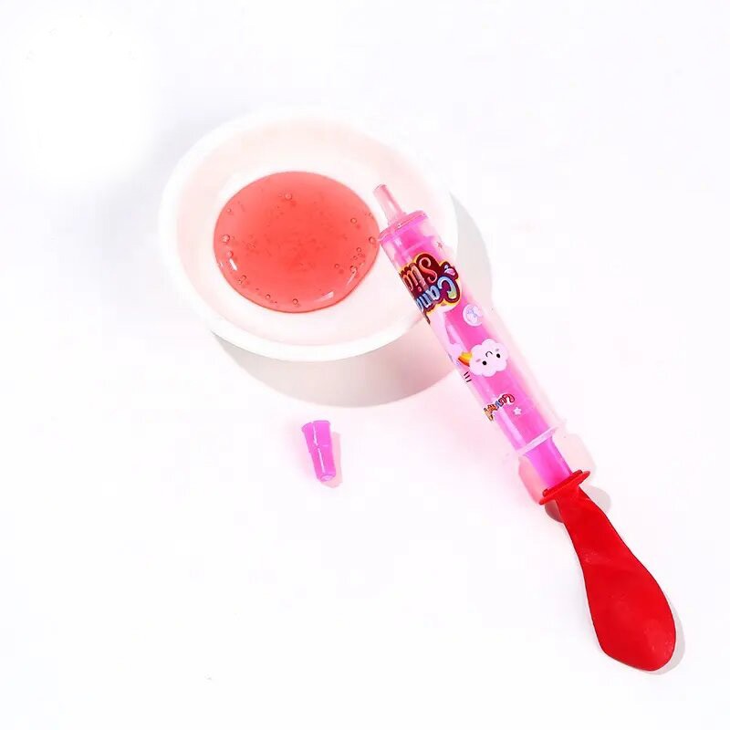 Jelly Pen Factory - Fruit Flavor Syringe Toy with Balloon