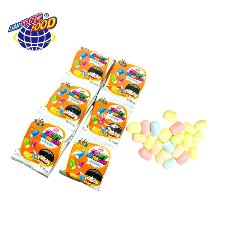 Marshmallow Candy Factory - Rainbow Crispy Fruit Cotton Bulk