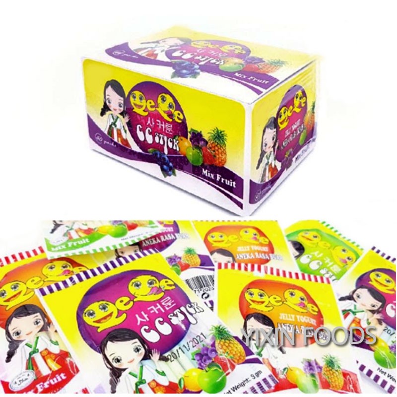 CC Stick Candy Factory - Mix Strawberry Grapes Apple