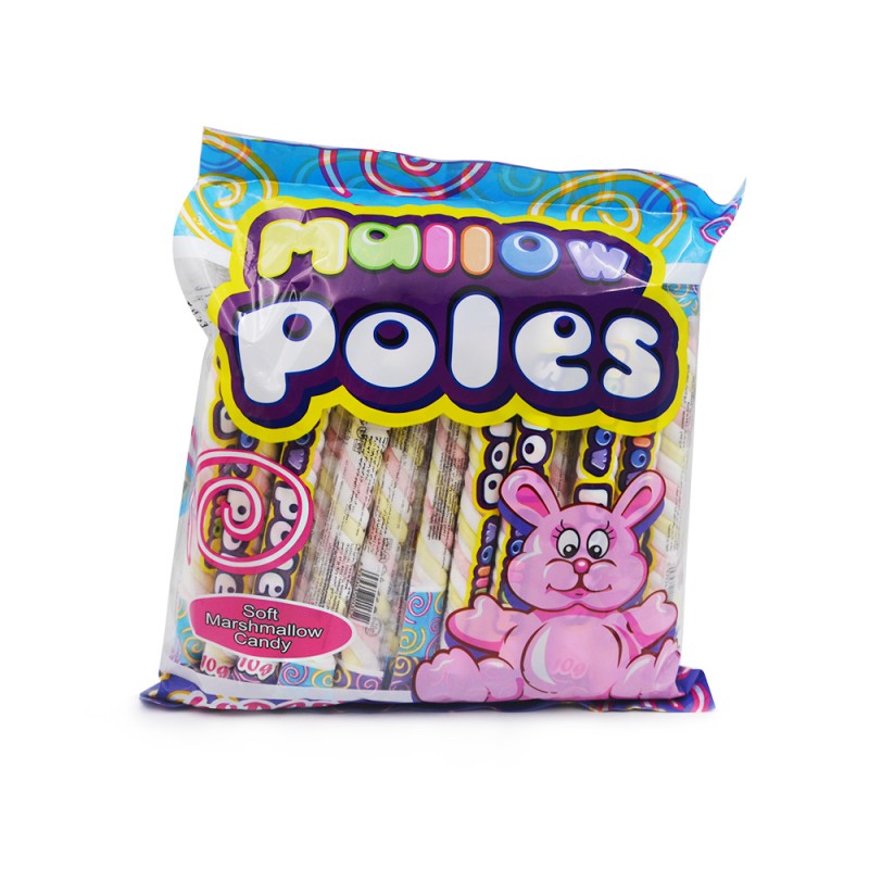 Twisted Marshmallow Supplier - Halal Individually Wrapped Bag