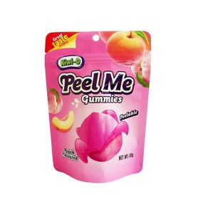 Peelable Gummy Factory - Peach Flavor Fruit Flavored Soft