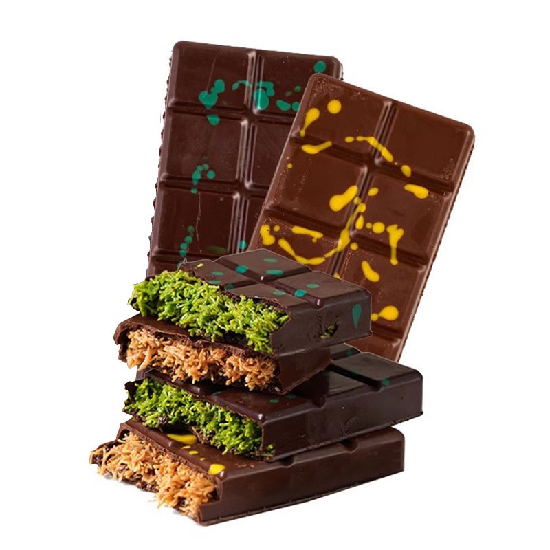 Dubai Snacks Supplier - Hot Selling Pistachio Milk Chocolate