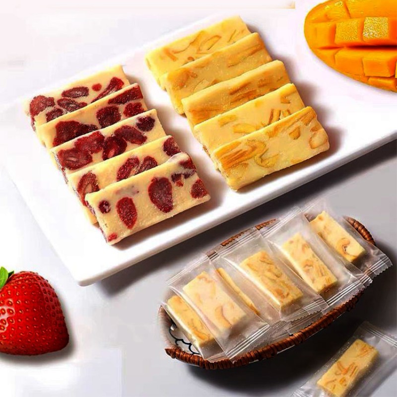 Cotton Candy Factory - Fruit Flavor Fill Nut Nougat Soft