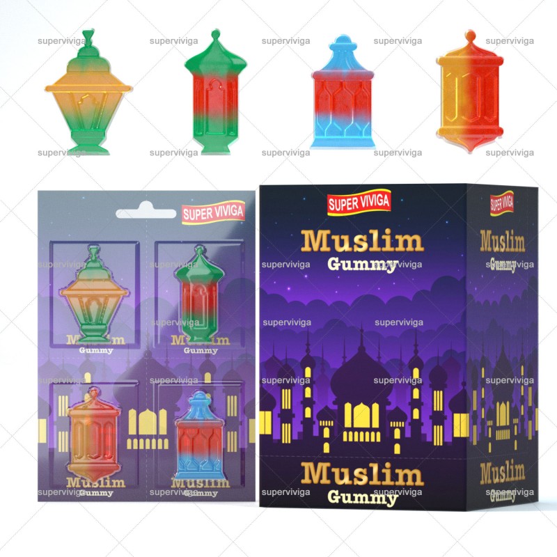 Gummy Jelly Candy Manufacturer - Halal Muslim Gel Soft Sweets