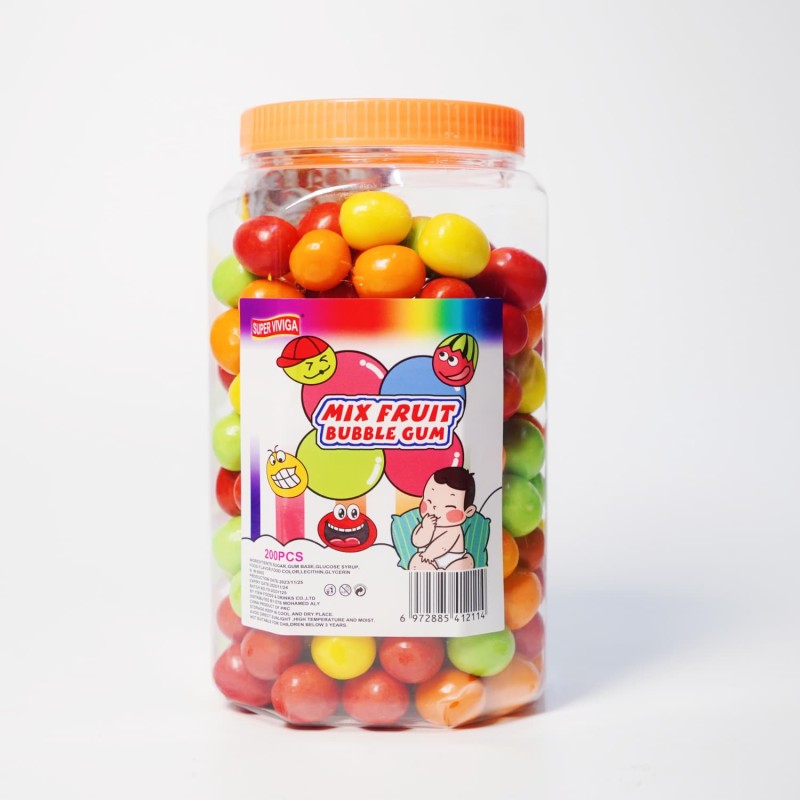Bubble Gum Manufacturer - Fruit Flavor Assorted Chewing