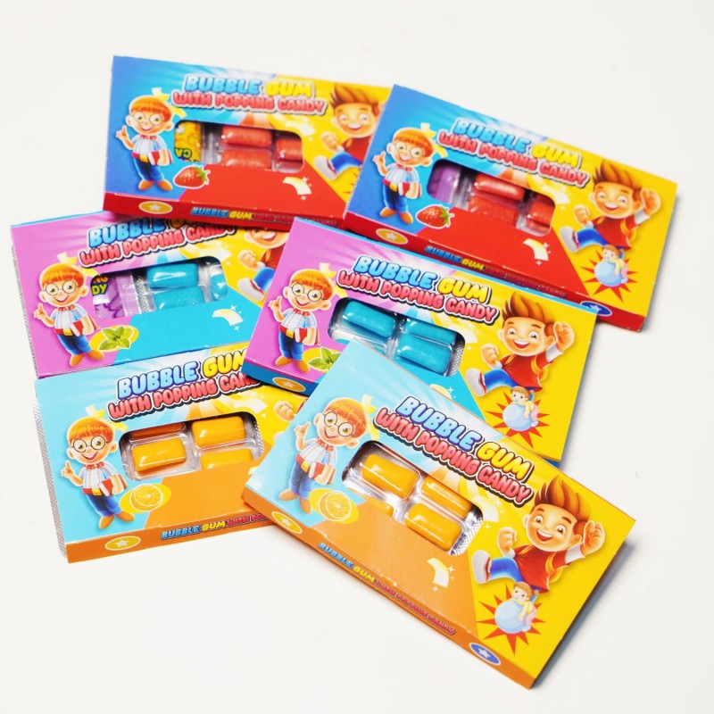 Bubble Gum Supplier - Bulk Cheap Xylitol Fruity Popping