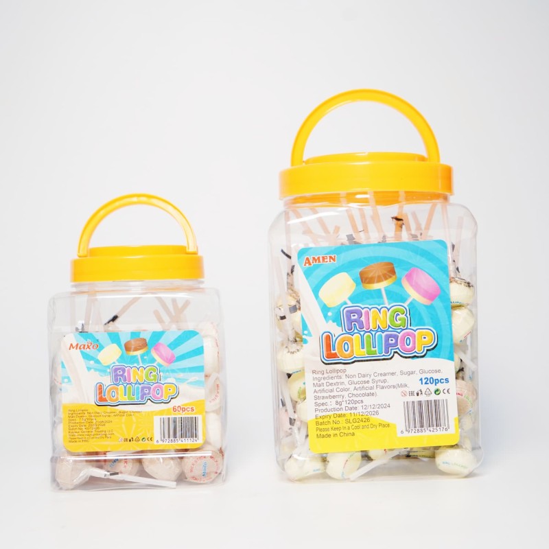 Ring Lollipop Factory - Hard Candy Sweets Wholesale