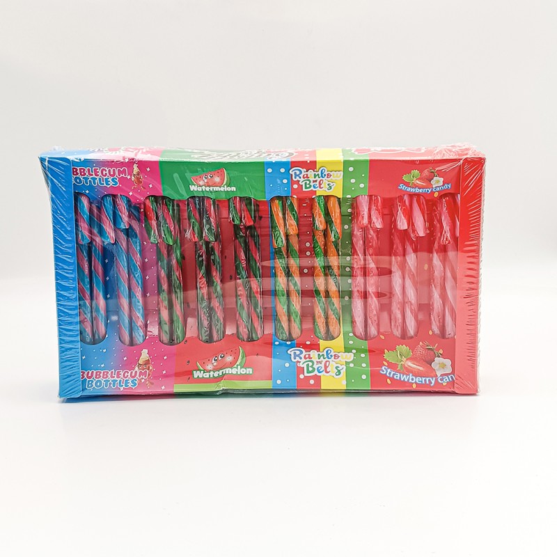 Candy Canes Factory - Assorted Fruit Flavor Display Box