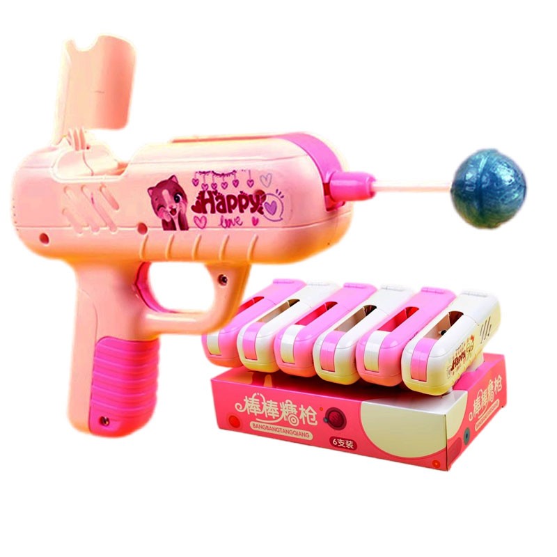 Pop up Lollipop Supplier - Hard Sweet Automatic Gun