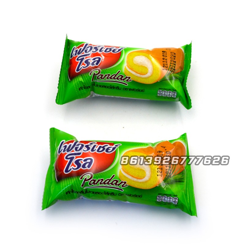 Pandan Roll Factory - Flavored Roll Creamy Centre