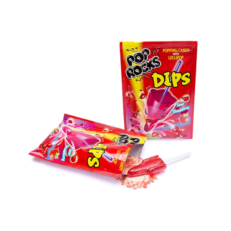 Popping Candy Supplier - OEM Sour Strawberry with Lollipop