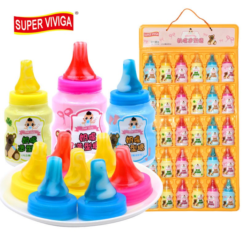 Baby Bottle Candy Factory - Pops Shaped Halal Vegan