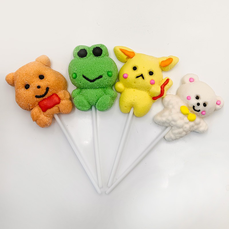 Marshmallow Lollipop Supplier - Cartoon Shape Wholesale