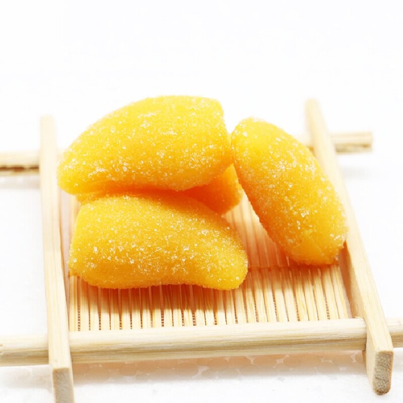 Mango Gummy Candy Factory - Real Fruit Juice Sour Coating