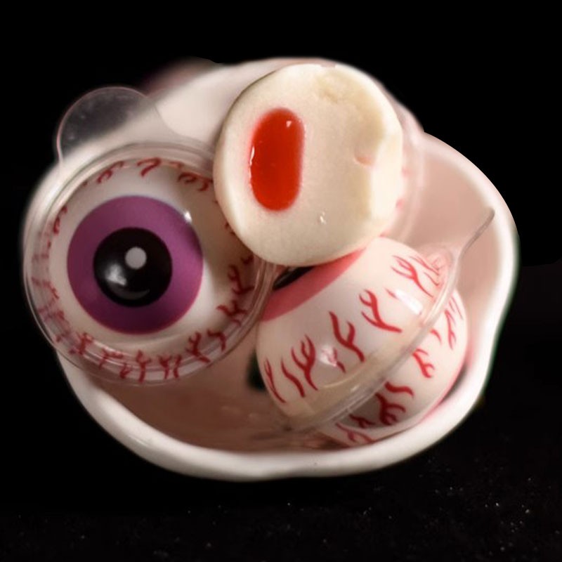 Mini Gummy Eye Supplier - Hot Selling Halal Soft Jam Filled