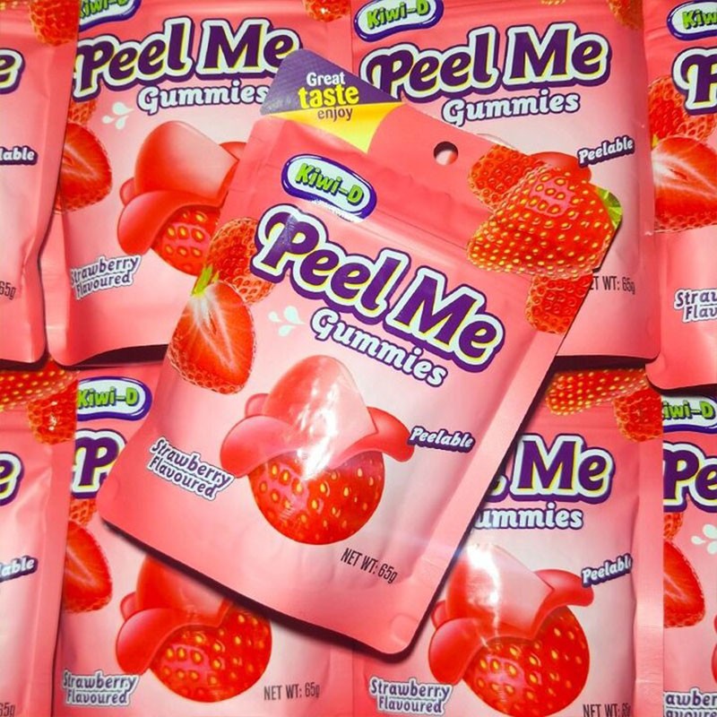 Peelable Gummy Supplier - Halal Certified Real Fruit Juice