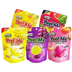 Peelable Gummy Supplier - Sweet Fruit Flavor Chewy Treats