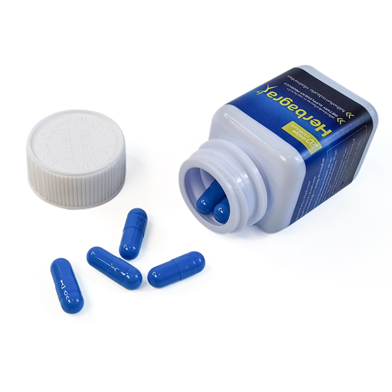 Mens Green Capsule Factory - OEM Herbal Energy Immune Support