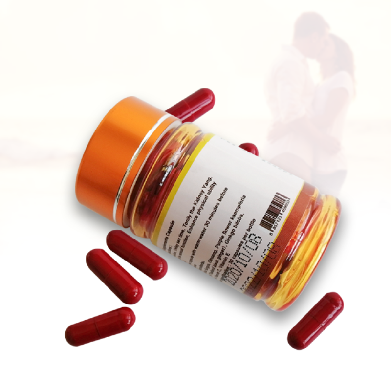 Red Ginseng Capsules Supplier - OEM Male Vitality Immune Support