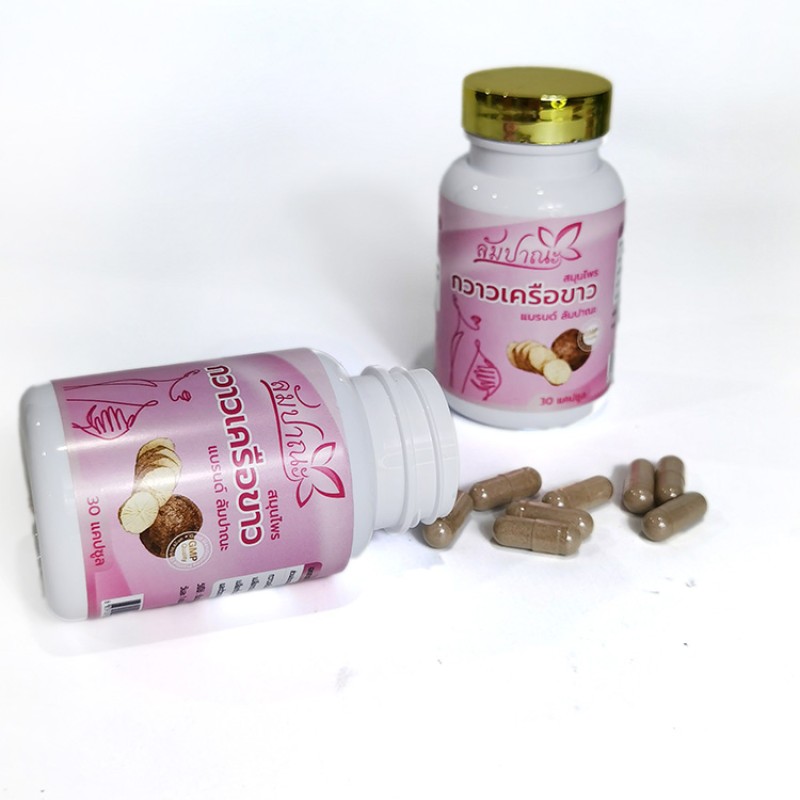Herbal Capsules Factory - OEM Customizable White Kudzu Root Natural