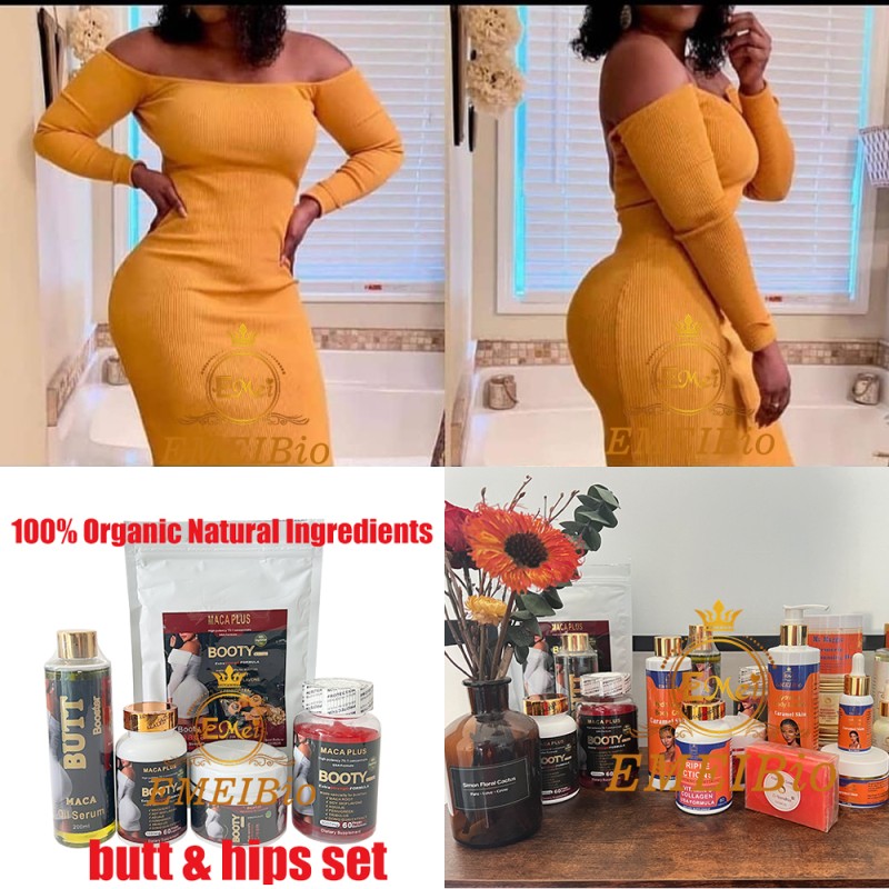 Butt Enhancement Set Manufacturer - Wholesale Maca Herbal Oil Serum