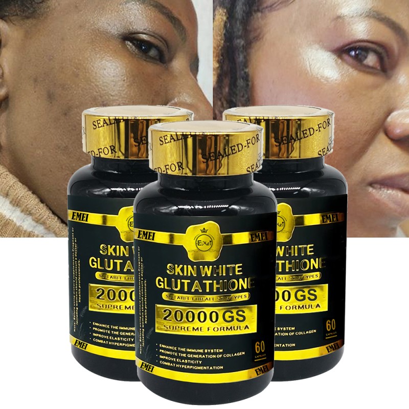 Glutathione Capsules Supplier - OEM Pure Natural Skin Whitening