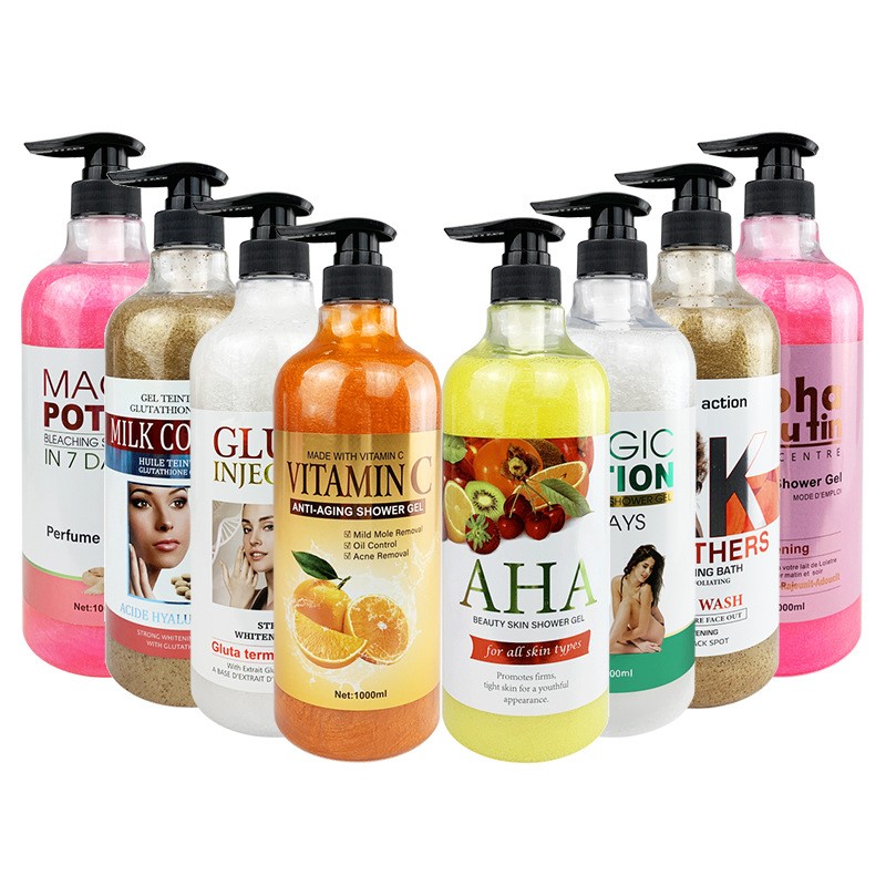 Body Wash Manufacturer - 1000ml Oem Custom Scented Moisturizing