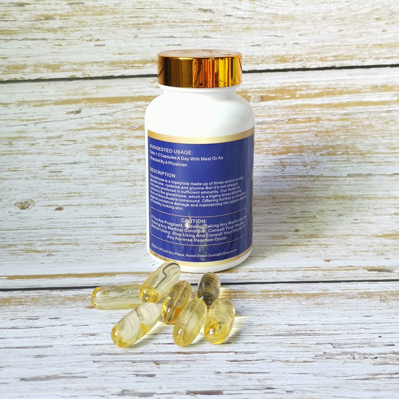 L-Glutathione Capsules Supplier - 100% Natural High Quality 1500mg