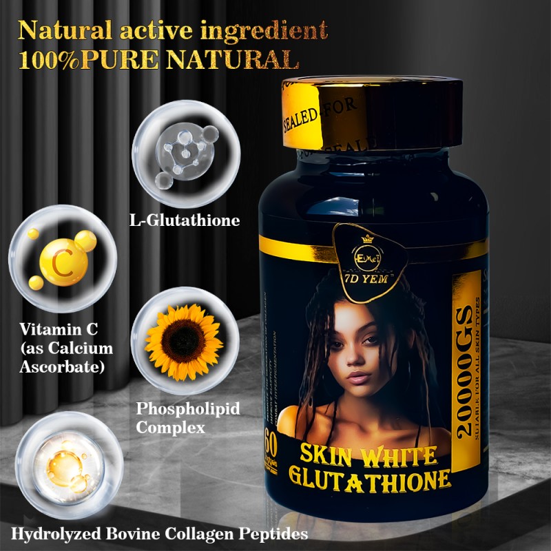 Glutathione Capsule Supplier - OEM Private Logo Skin Whitening