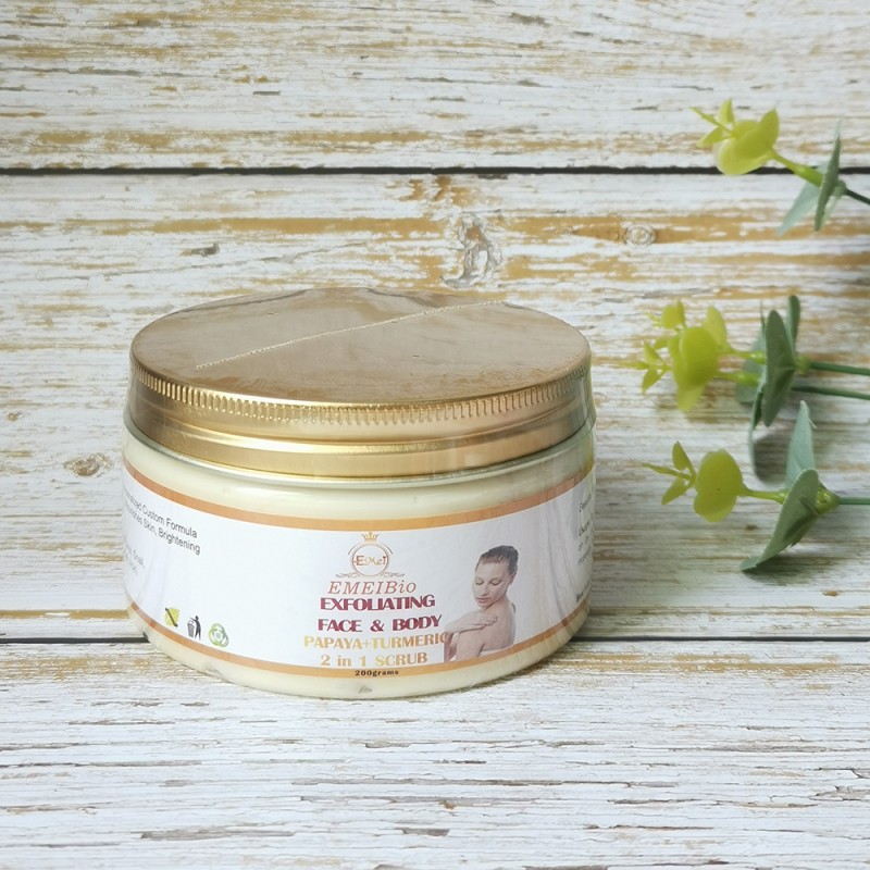 Papaya Scrub Gel Manufacturer - Natural Body Skin Whitening Scrub