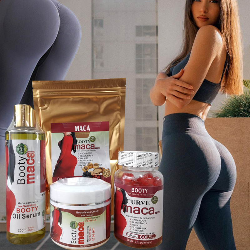 Butt Enhancement Set Manufacturer - Herbal Natural Cream Oil Gummy