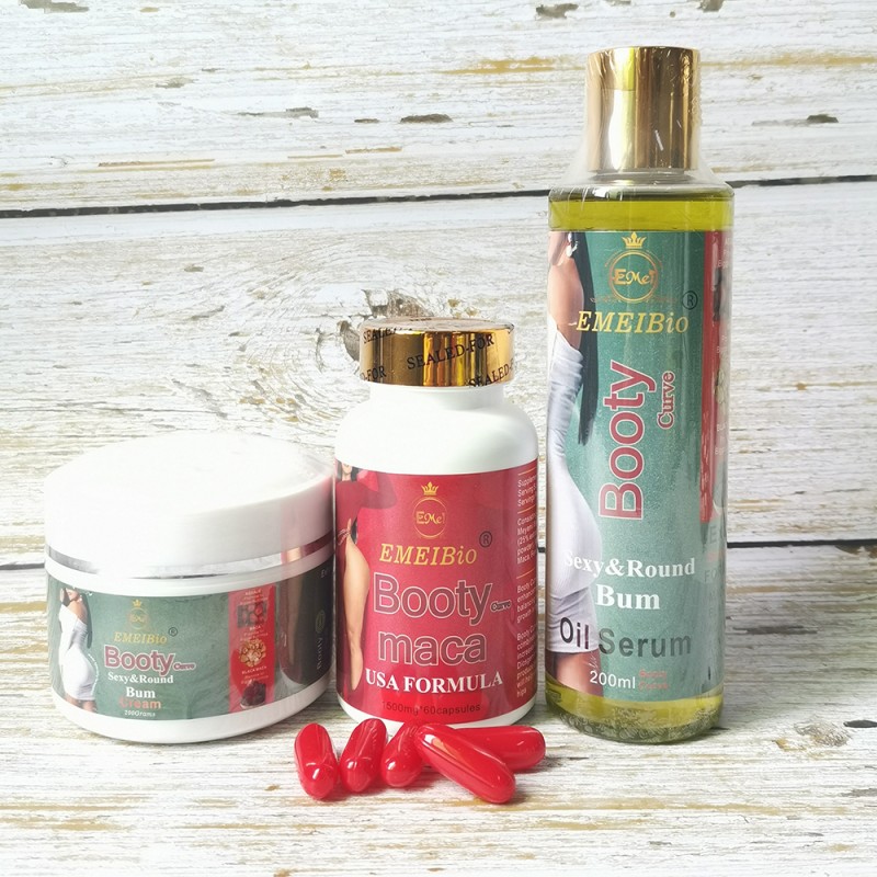 Beauty Shape Set Supplier - 3 in 1 Butt Enlargement Cream Oil