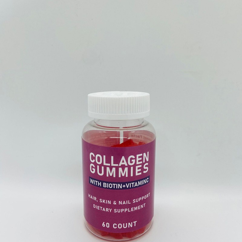 Collagen Gummies Factory - Private Label 3000mg Pink Color